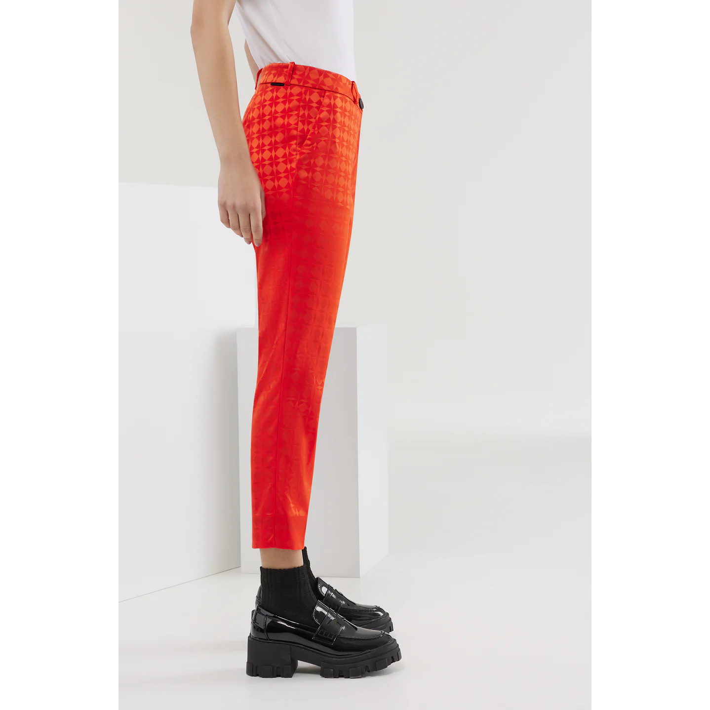 RRD pantalone arancio Austin Chino - immagine 3