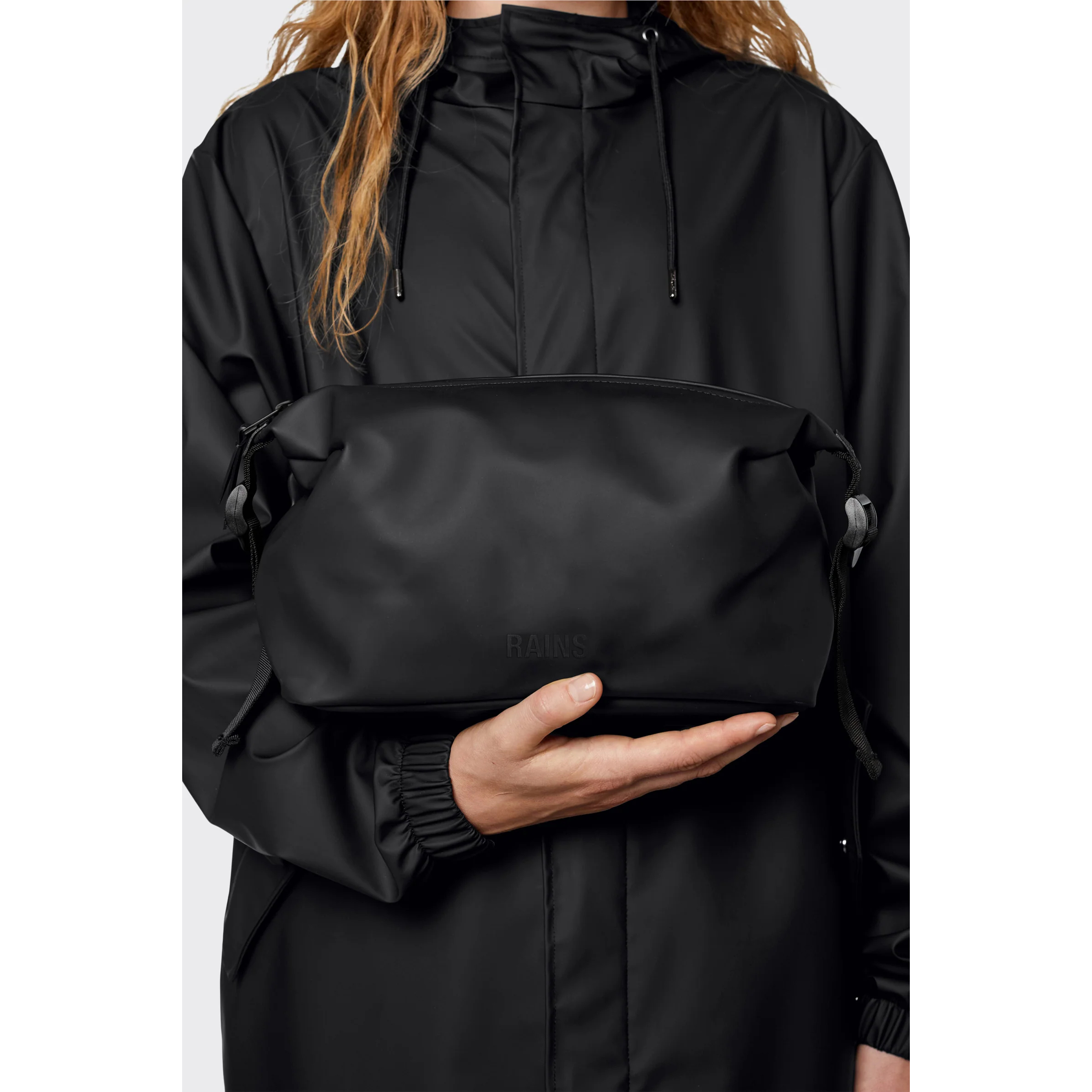 RAINS Hilo Wash Bag nero - immagine 3