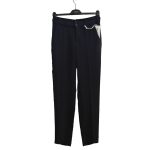 EUROPEAN CULTURE pantalone viscosa nero