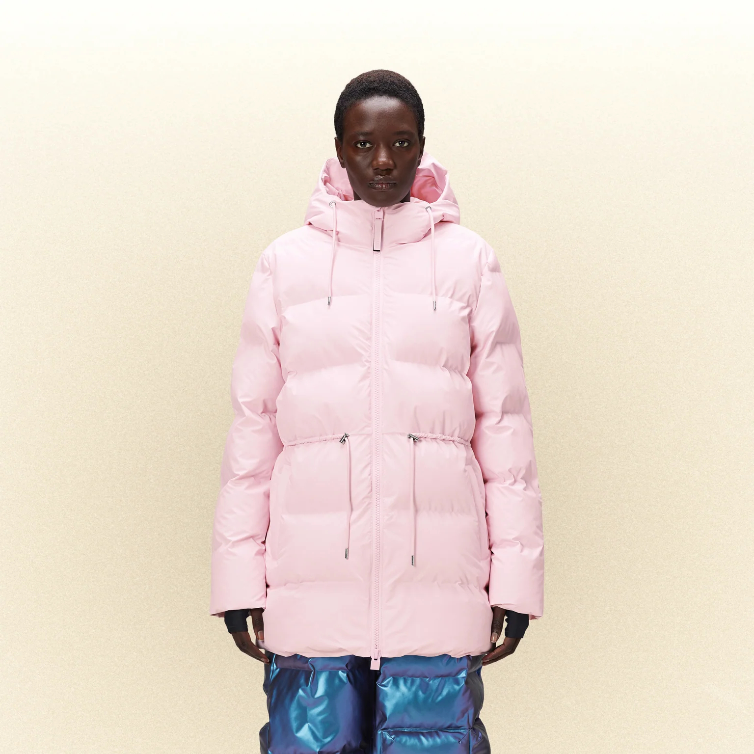 RAINS W Alta Puffer Parka candy