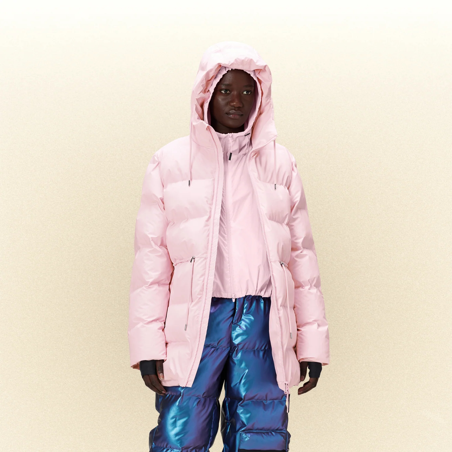 RAINS W Alta Puffer Parka candy - immagine 2