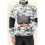 RAINS Cosmetic Bag metallic grey
