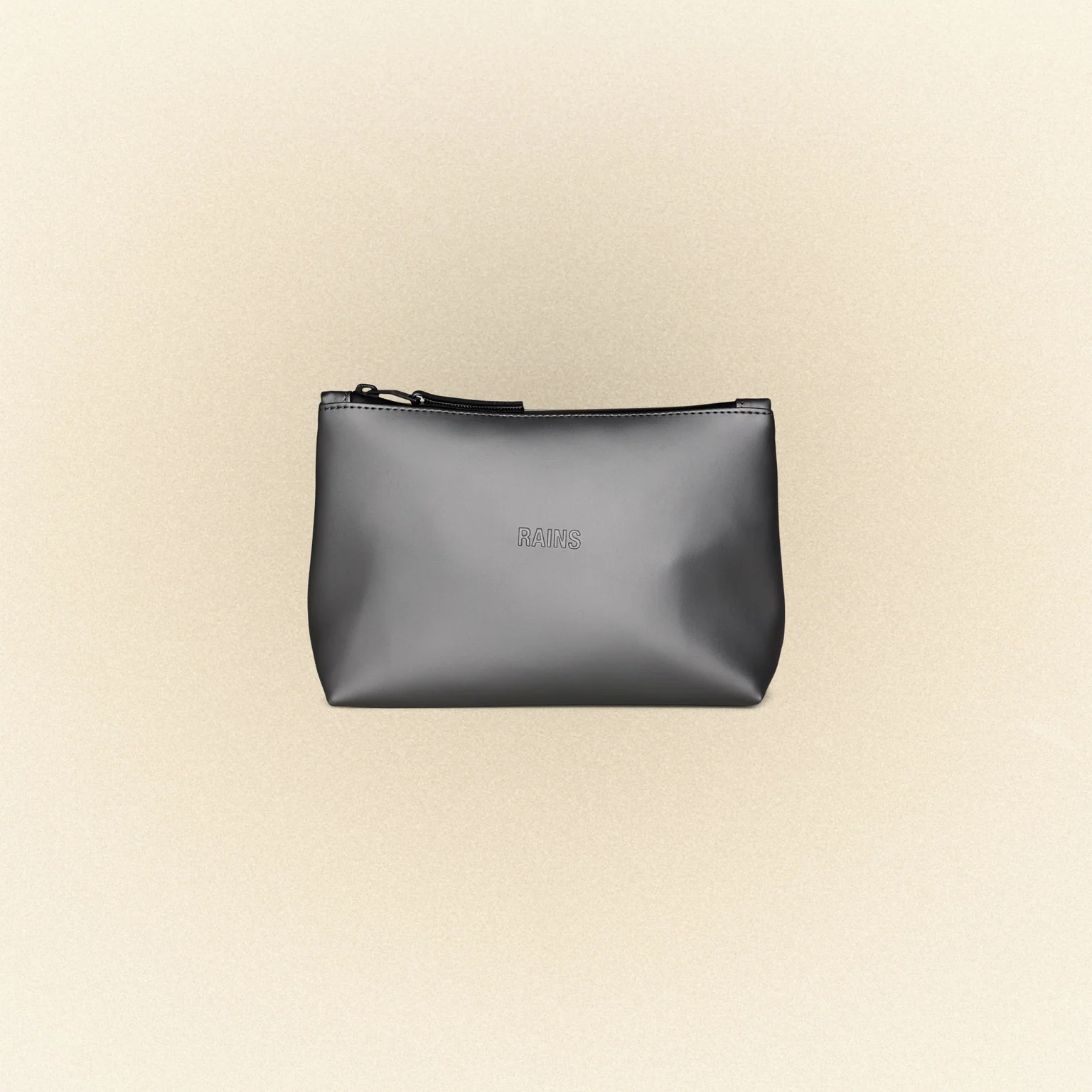 RAINS Cosmetic Bag metallic grey - immagine 2