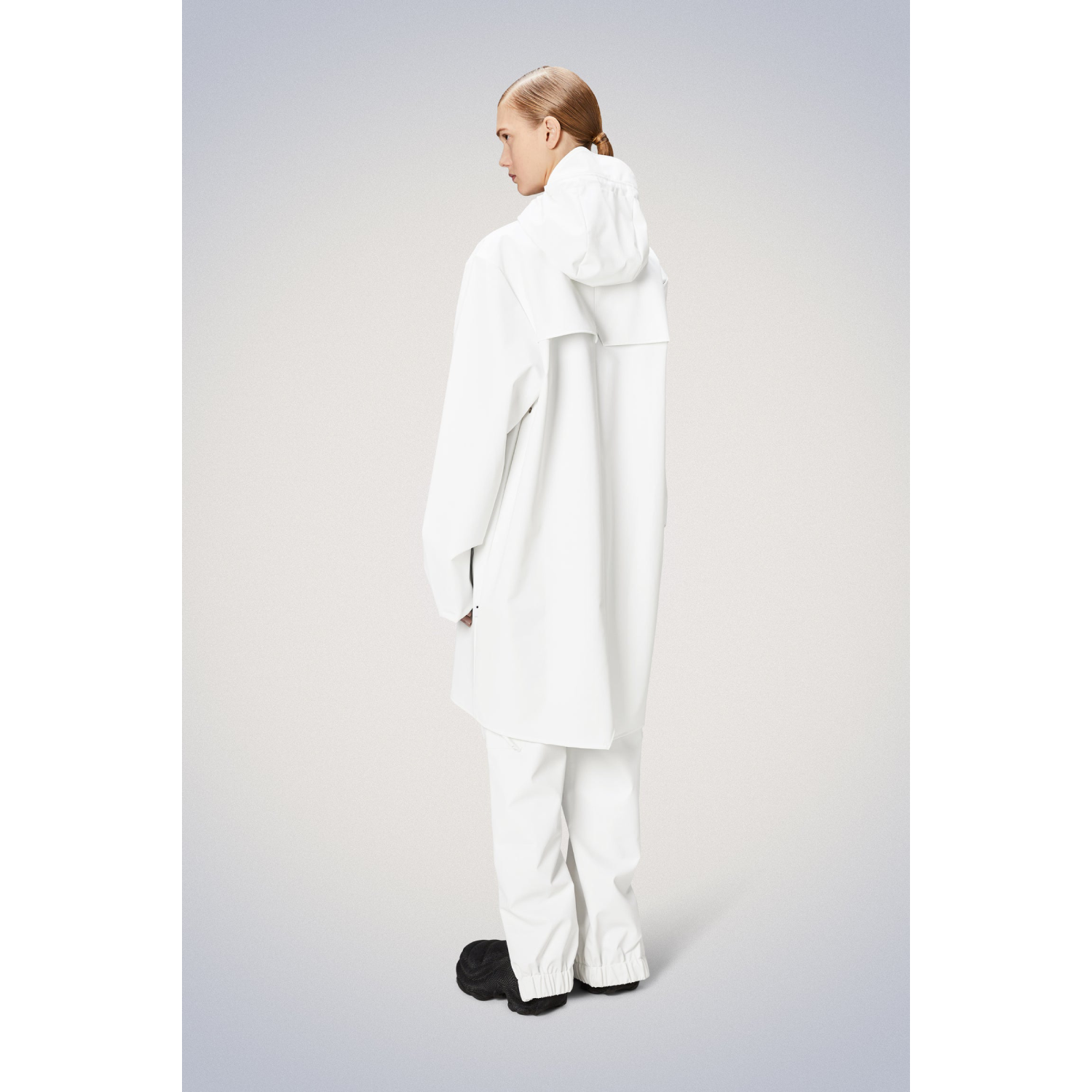 RAINS Long Jacket powder - immagine 2