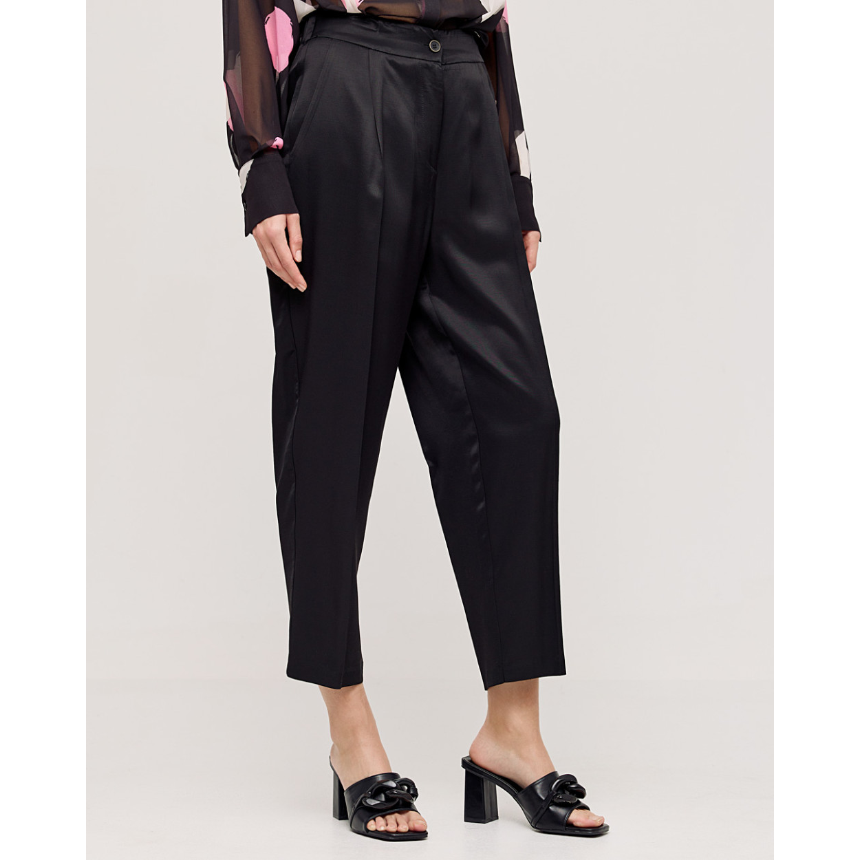 ACCESS pantaloni daddy Black