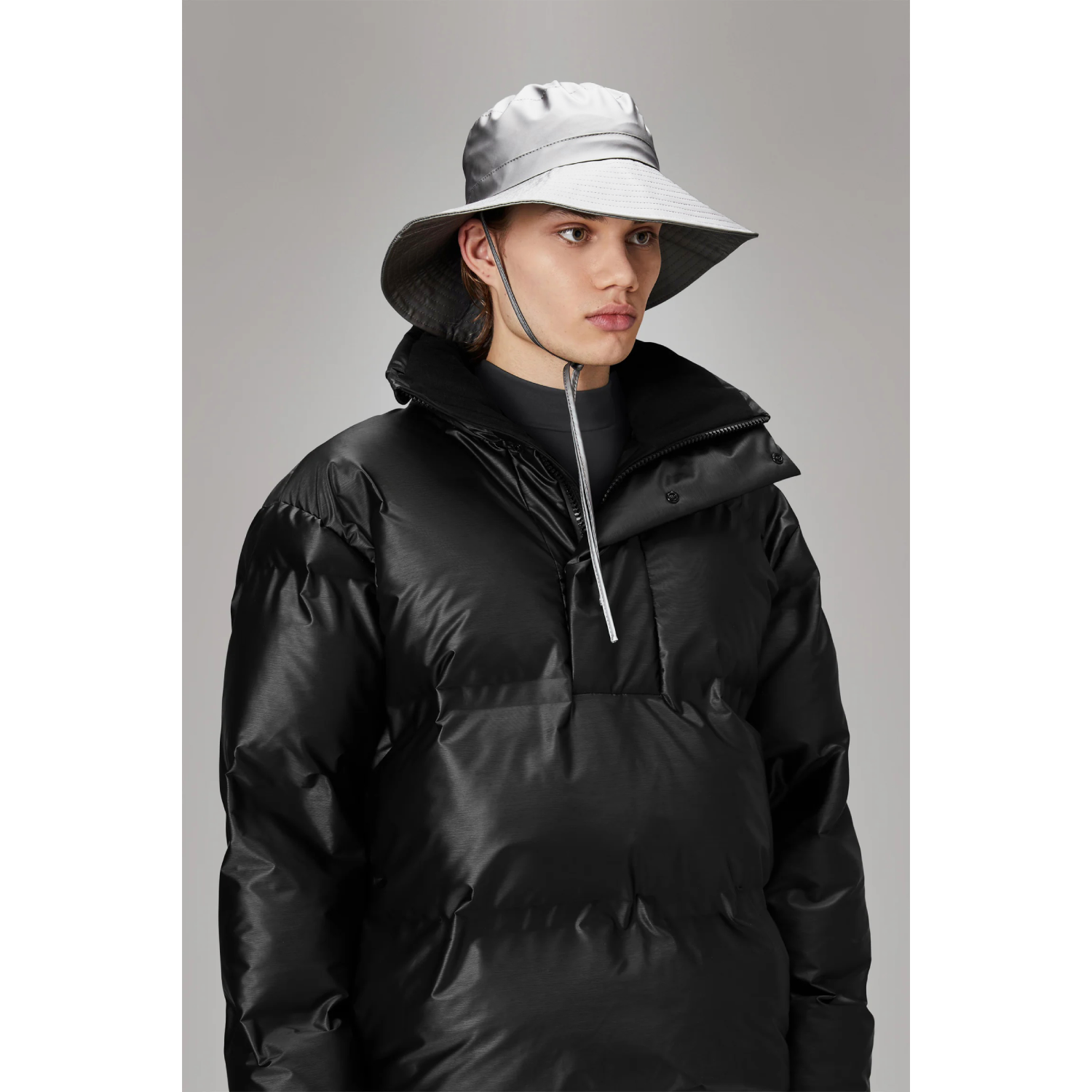 RAINS Boonie Hat argento