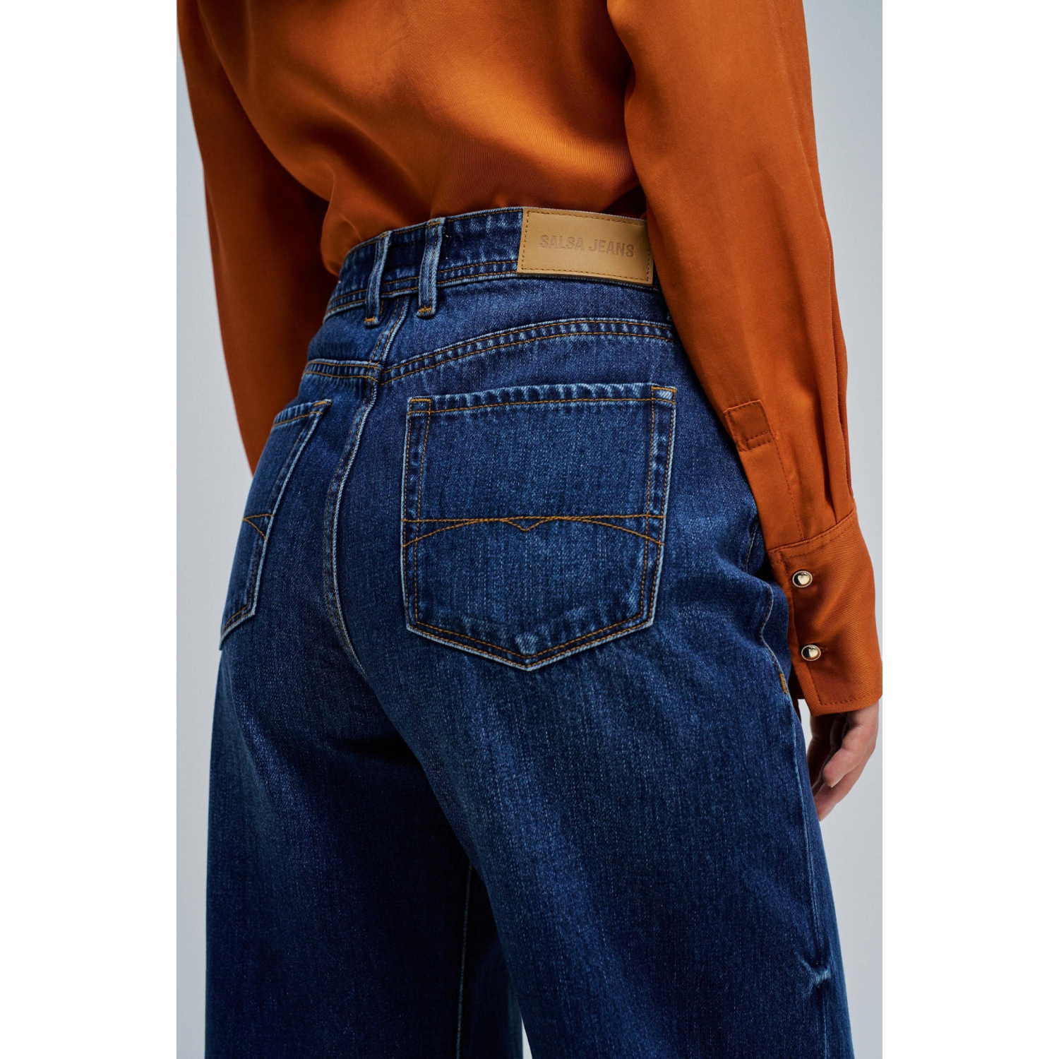 SALSA JEANS Wide blu scuro - immagine 9