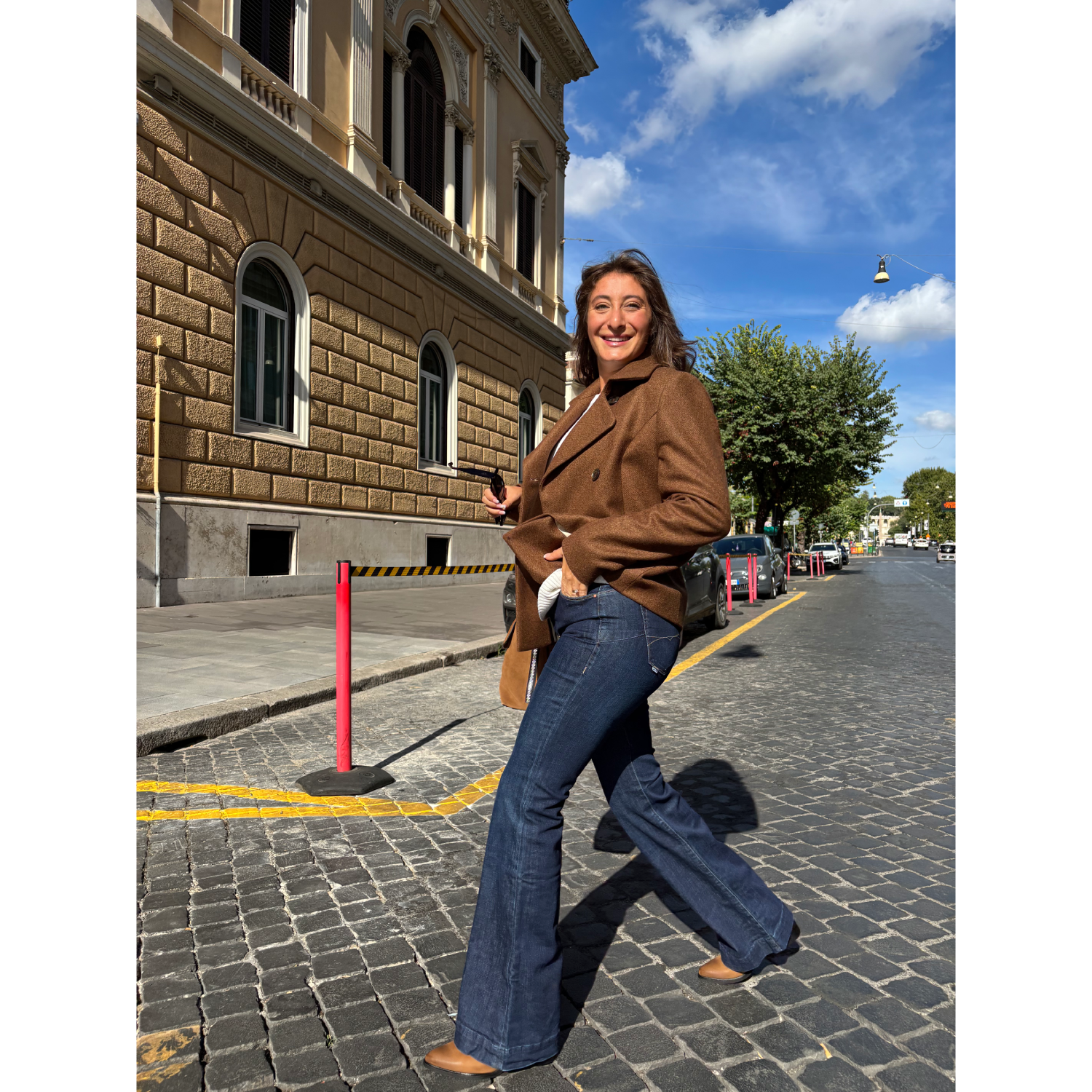 SALSA JEANS Flare blu scuro