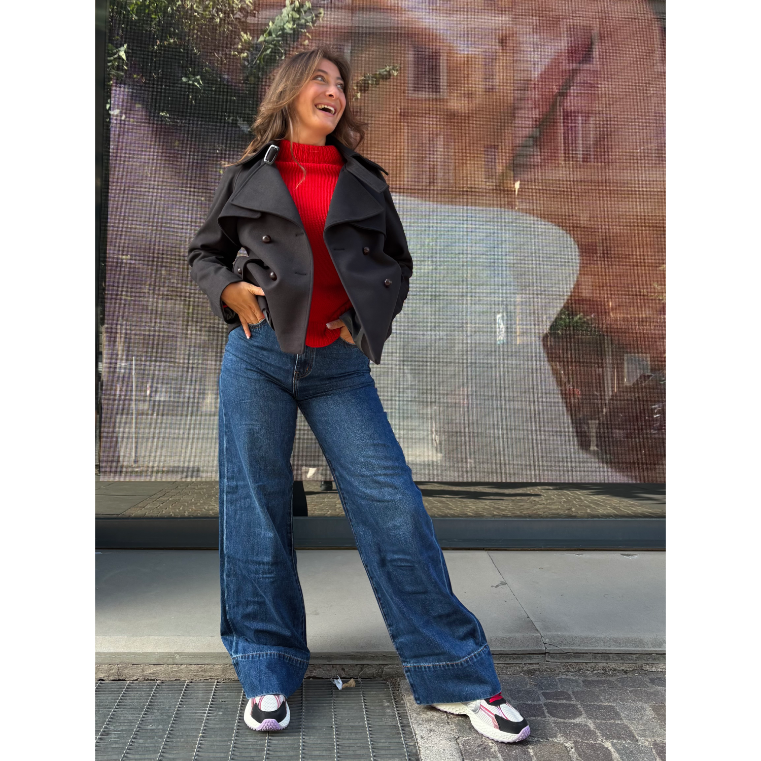 SALSA JEANS Wide blu scuro