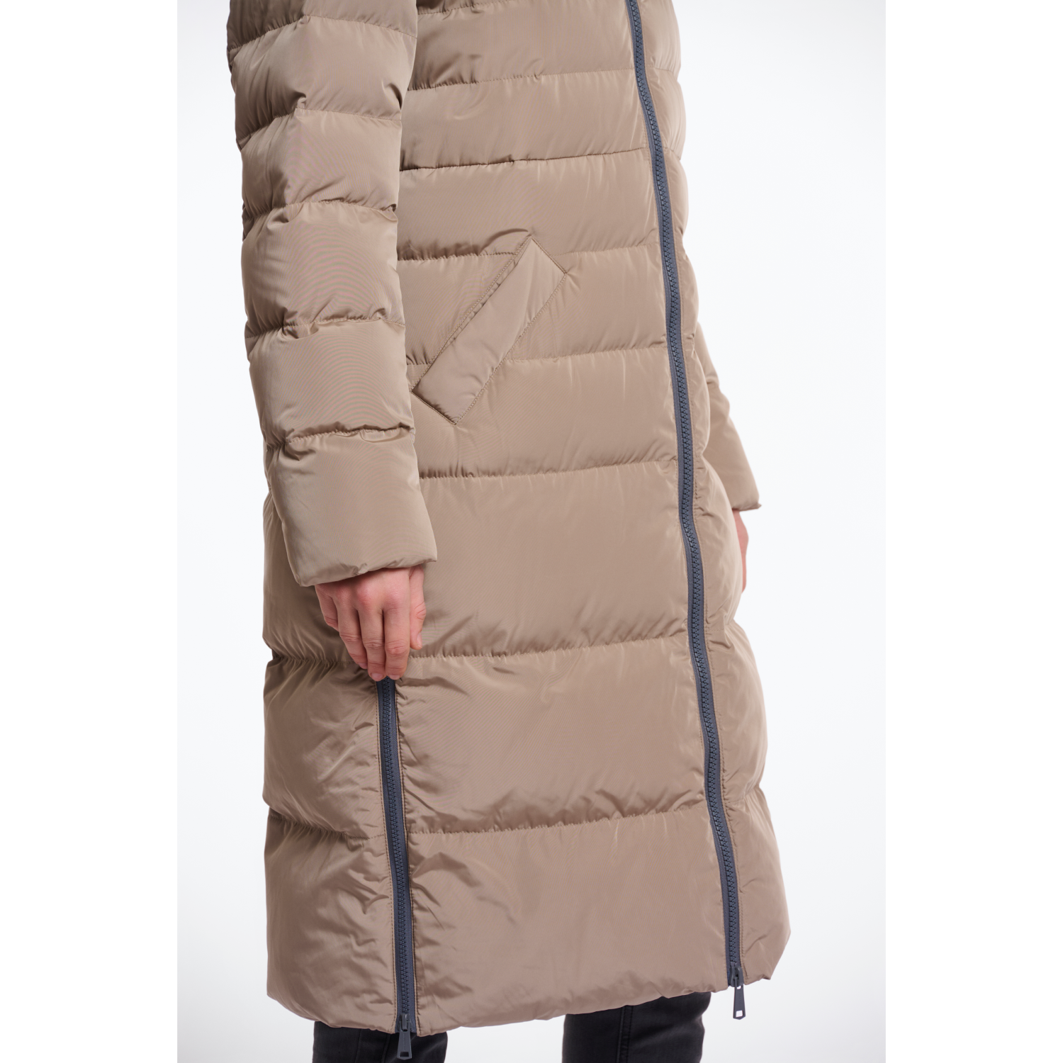 RINO & PELLE Giaccone Fur beige - immagine 3