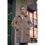 RINO & PELLE Alina Ecomontone Reversibile tortora