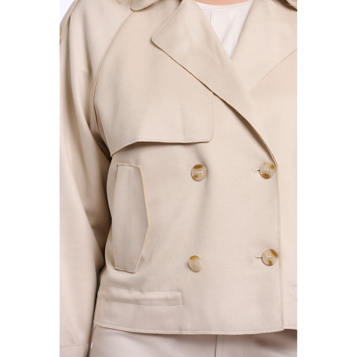RINO & PELLE Giacca Cavalry crema - immagine 3
