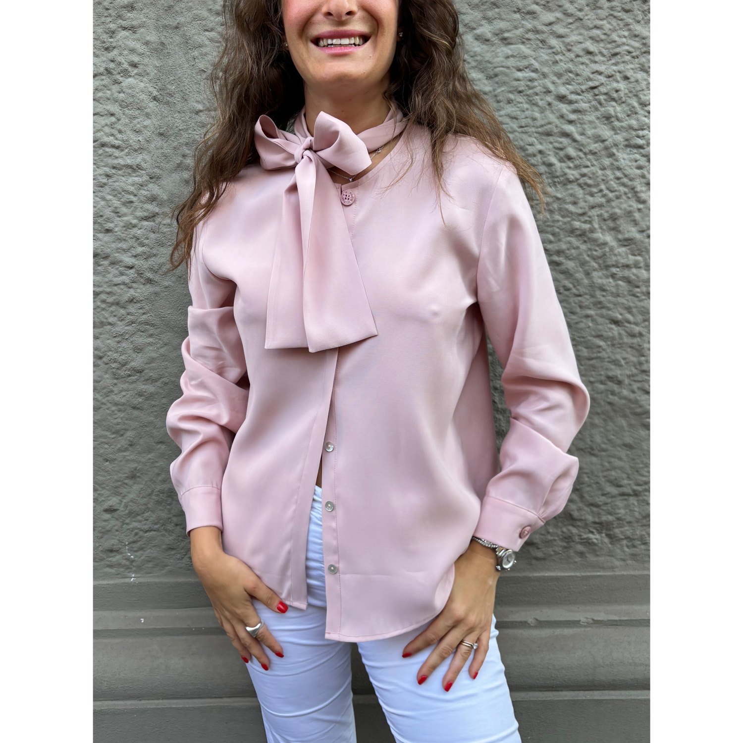 THAT'S IT Camicia Cupro peonia - immagine 10