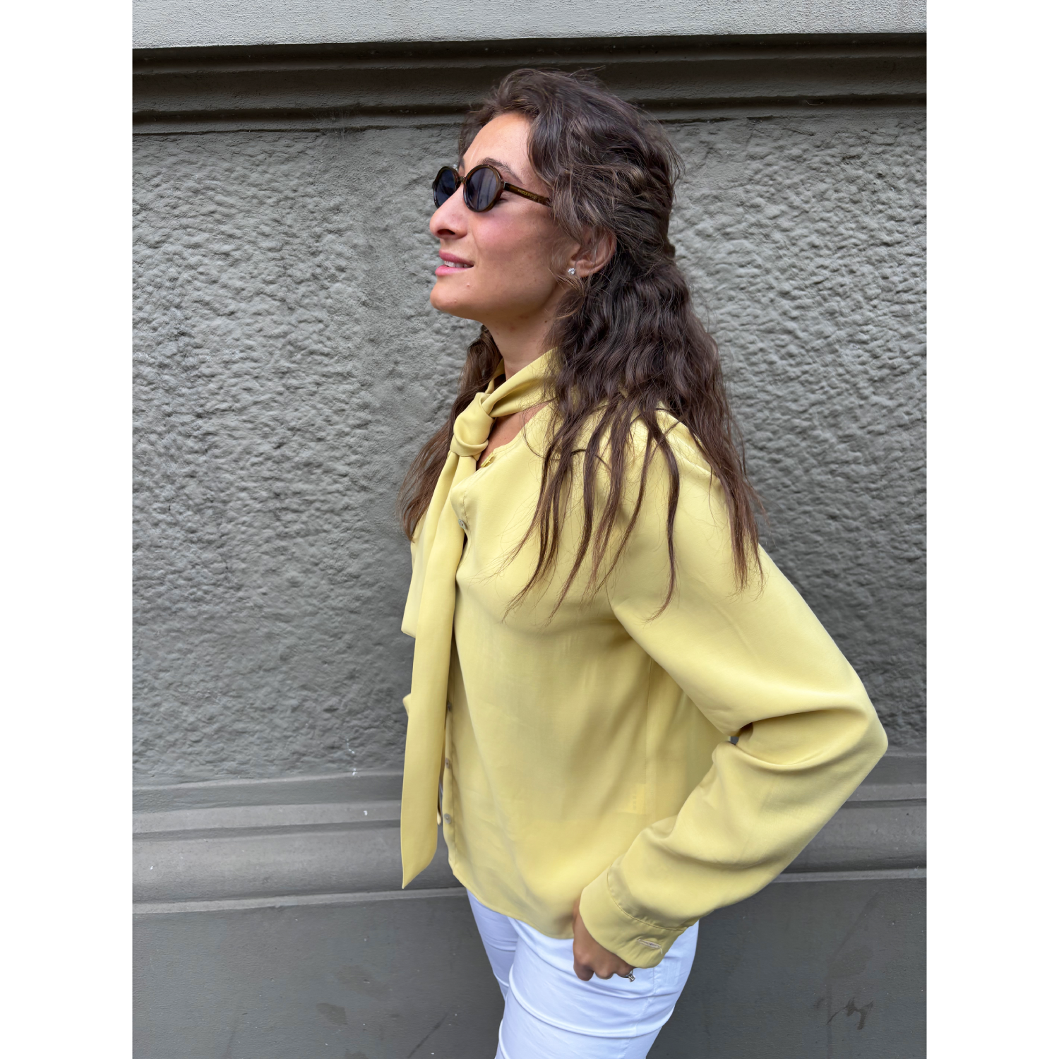 THAT'S IT Camicia Cupro zafferano - immagine 5