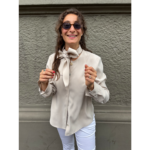 THAT'S IT Camicia Cupro gesso
