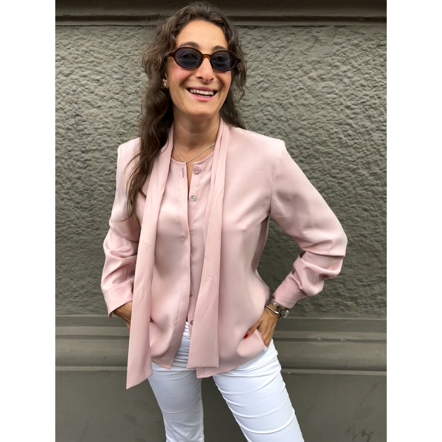 THAT'S IT Camicia Cupro peonia - immagine 6