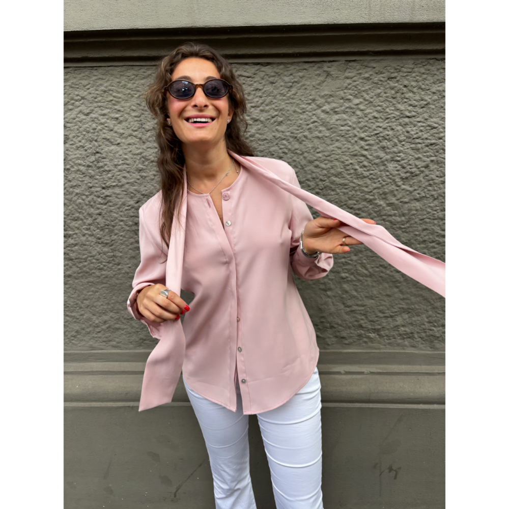 THAT'S IT Camicia Cupro peonia