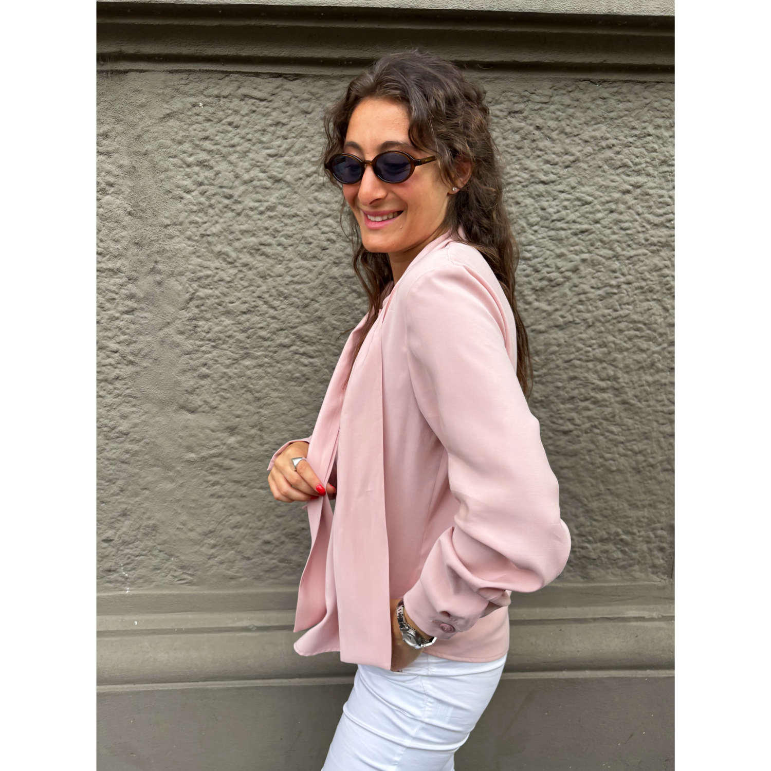THAT'S IT Camicia Cupro peonia - immagine 7