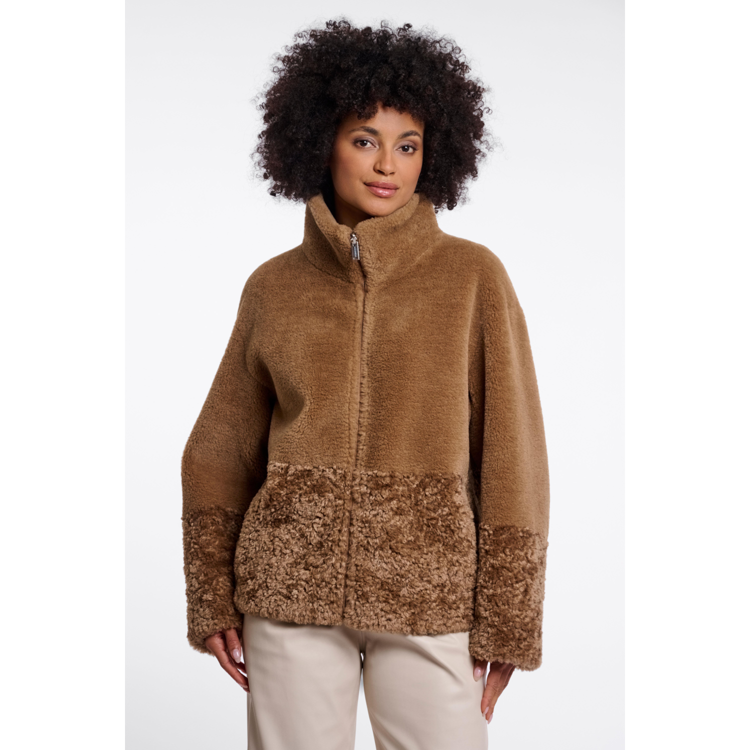 RINO & PELLE Giacca Shearling mou
