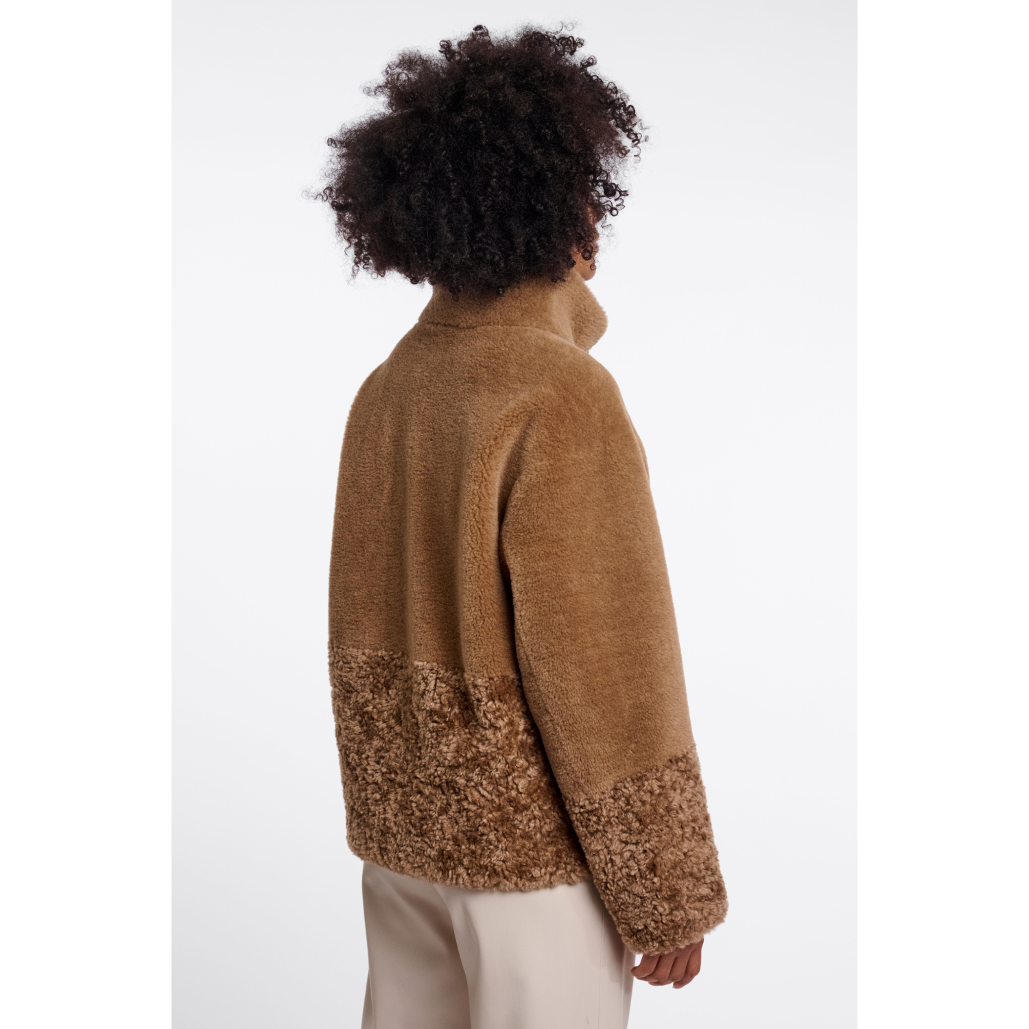 RINO & PELLE Giacca Shearling mou - immagine 5
