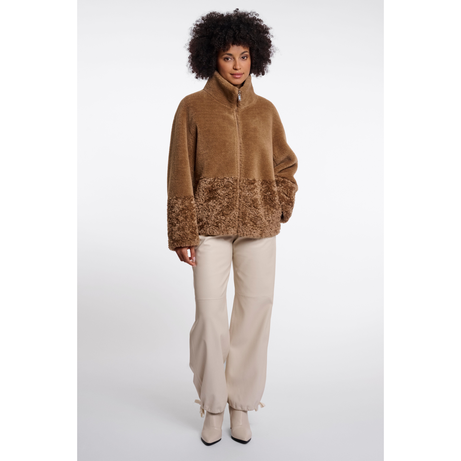 RINO & PELLE Giacca Shearling mou - immagine 3