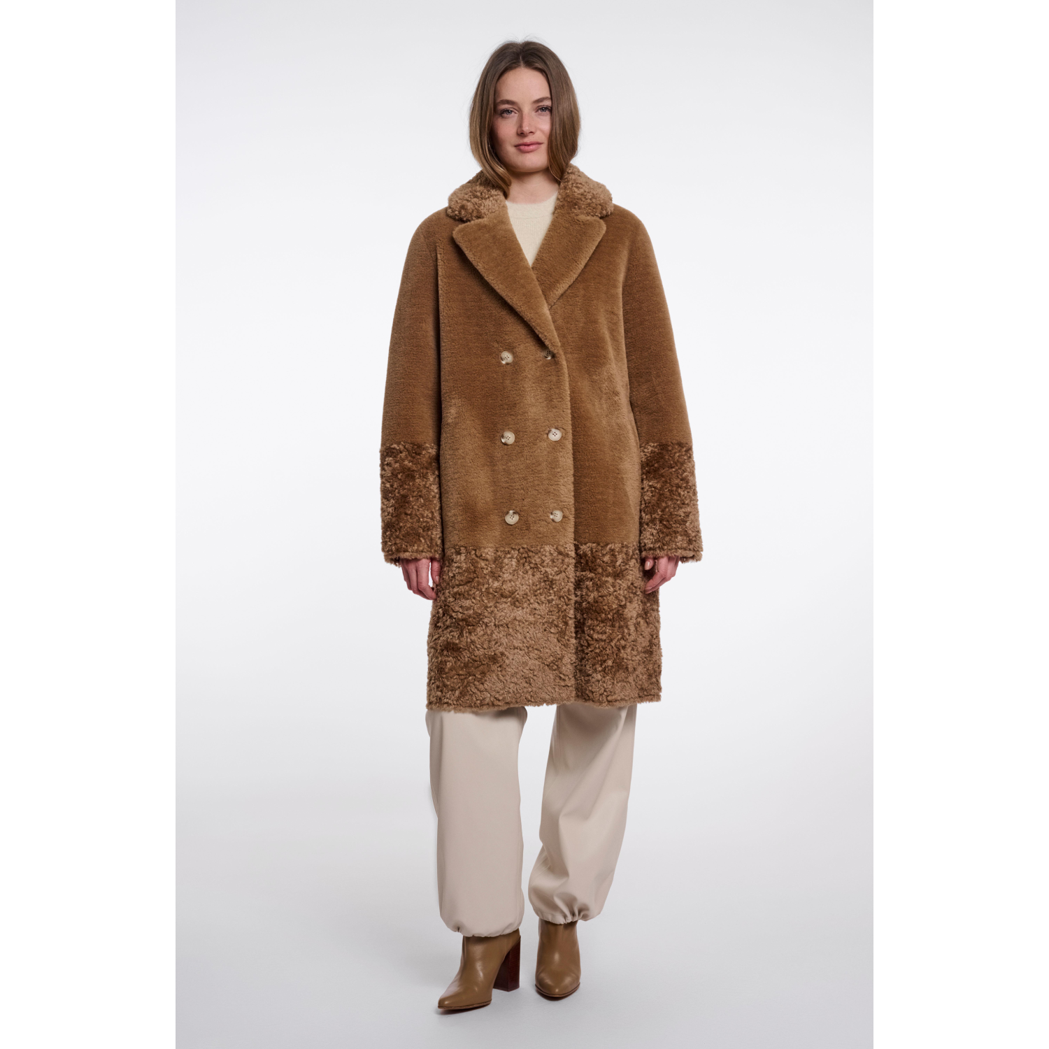 RINO & PELLE Cappotto Shearling mou